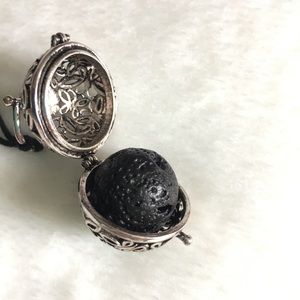 Essential oil diffuser necklace